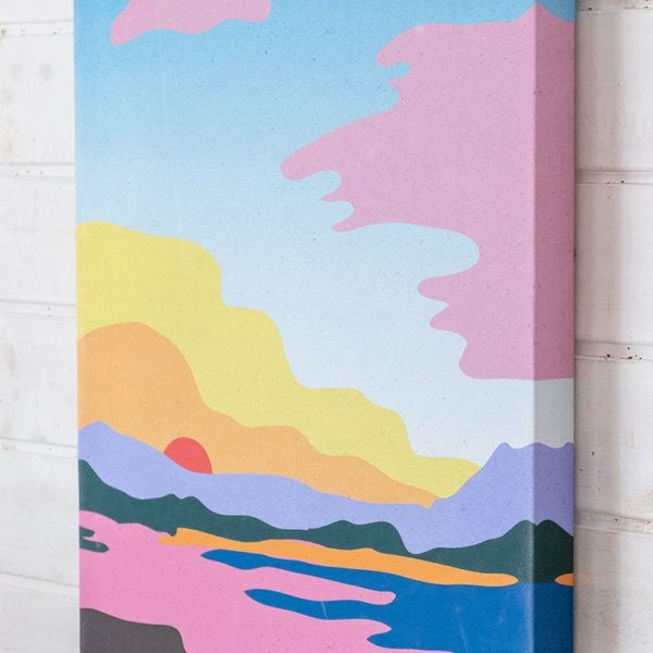 アートパネル 風景 キャンパス パネル 約 W 40cm D 50cm H 2.7cm 自然