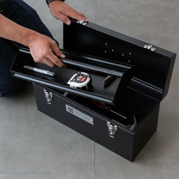 ツールボックス M 収納ボックス 工具入れ ブラック DIY [90020]【 工具