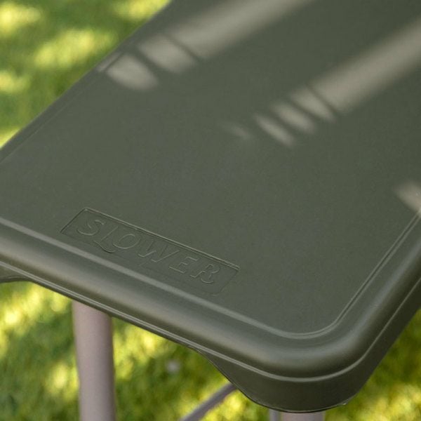 アウトドアベンチ 折りたたみ 2人掛 W 118 × D 25 cm プラスチック