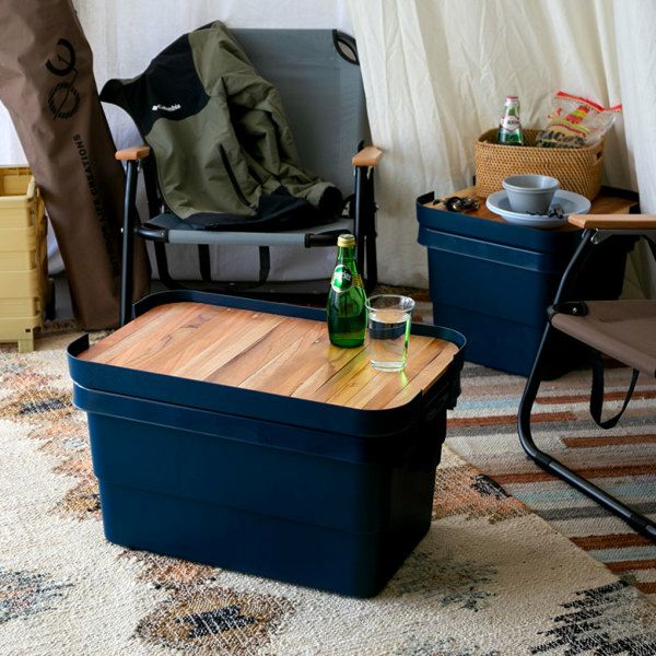 テーブルトップ 天板 50L トランクカーゴ専用 木 W 53 × D 38 cm 収納