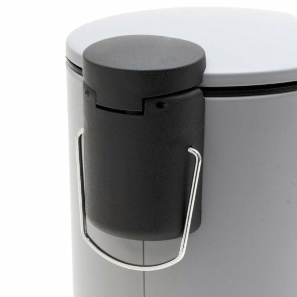 ゴミ箱 ダストボックス スチール 3L ペダル付き ラウンド 蓋つき 直径