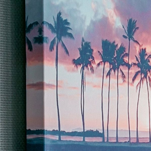 アートパネル Sunset beach サンセットビーチ キャンバス アート 幅