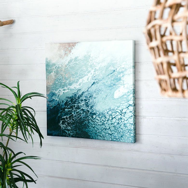 アートパネル Deep sea 深海 キャンバス アート 幅50cm 高さ50cm