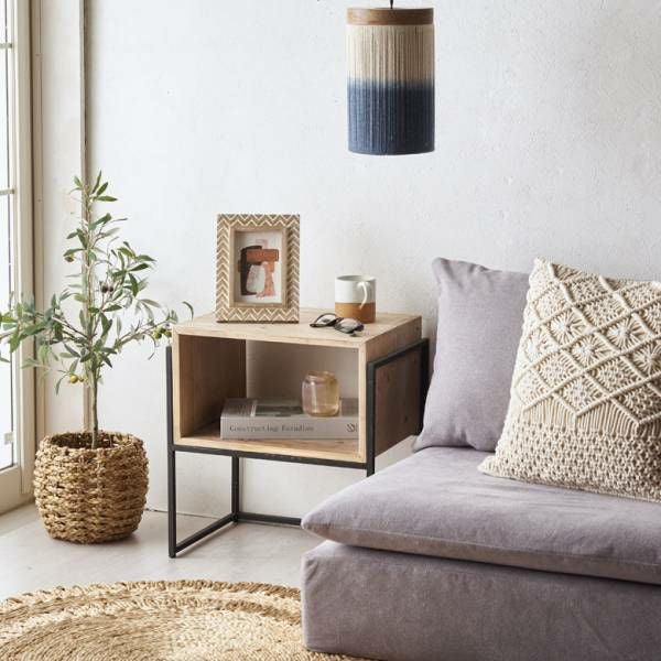 マンゴーウッドのシェブロン柄フォトフレーム 縦横2WAY 約W16×D2.5