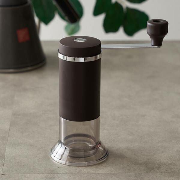 コーヒーミル 卓上 ハンドル付き 日本製 100ml 約 W 15.5cm D 8cm H