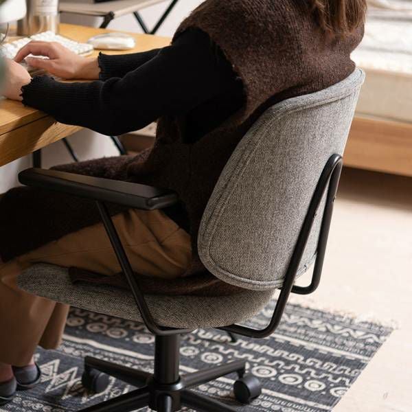 デスクチェア オフィスチェア ワーキングチェア 約 W 61.5cm D 61cm H