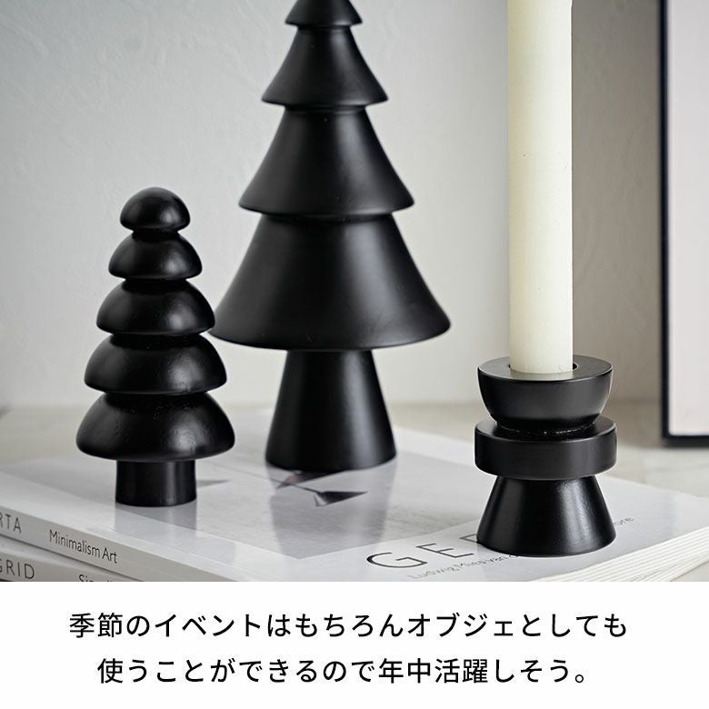 キャンドルホルダー 木製 キャンドル ホルダー Sサイズ ウッド 天然木