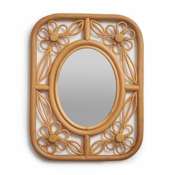 専用商品 ラタンミラー a.depeche ロッタ ラタンミラー S | Zakka so-la
