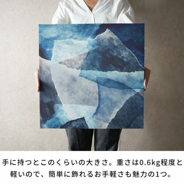 アートパネル アブストラクト キャンパス パネル 約 W 50cm D 50cm H