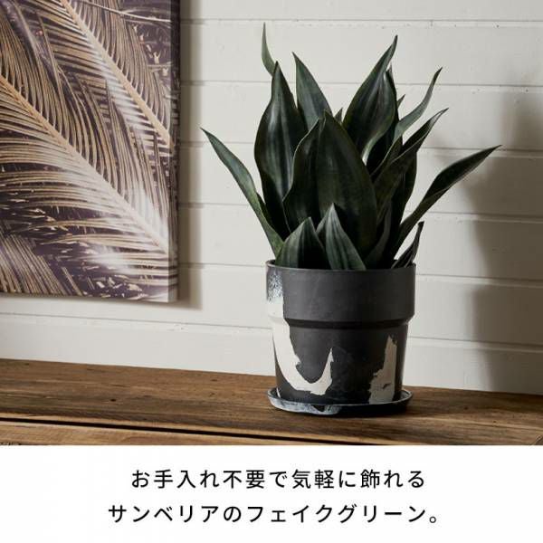 サンスベリア 観葉植物　フェイクグリーン フェイクグリーン サンセベリア サンスベリア 高さ 48cm 観葉植物
