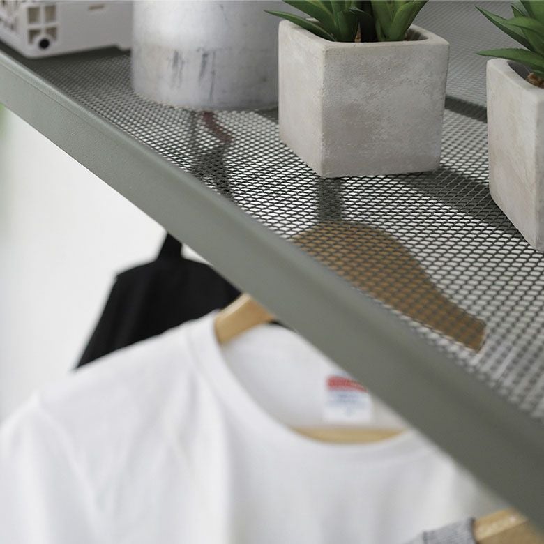 ハンガーラッククローゼットオーガナイザーワードローブ約W68cmD45cmH150cm衣類コート上着収納衣類ハンガーコートハンガーパイプハンガースリム大容量コンパクト衣類収納洋服掛け小物収納ポケットおしゃれ北欧家具インテリア西海岸[94816]