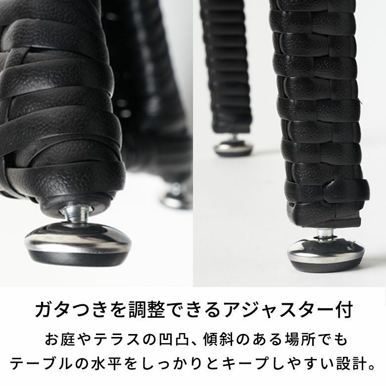 ベランダを素敵なカフェに 驚くほどコンパクトに収納できる
